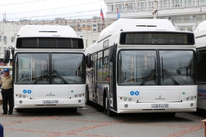 В городе планируют приобрести шесть новых экологичных автобусов