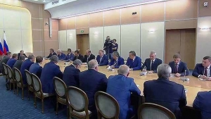 Тамбовский губернатор Александр Никитин вернулся из Сочи со встречи с Президентом РФ Владимиром Путиным  
